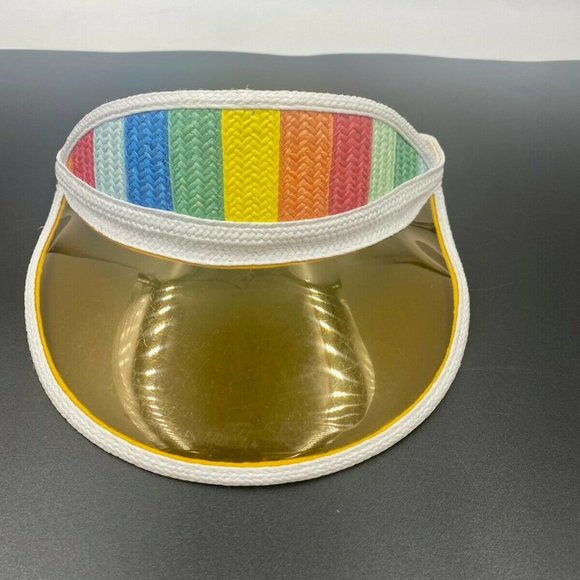 VTG Rainbow Pride LGBTQ+ Adjustable Visor-Tinted - Picture 9 of 9